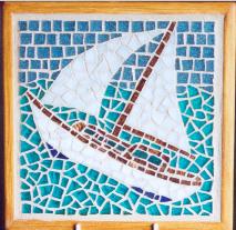 boat mosaic