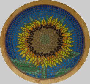 sunflower mosaic