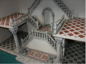 Venetian Palazzo miniature stairs
