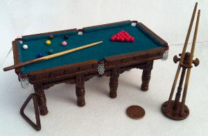miniature billards table