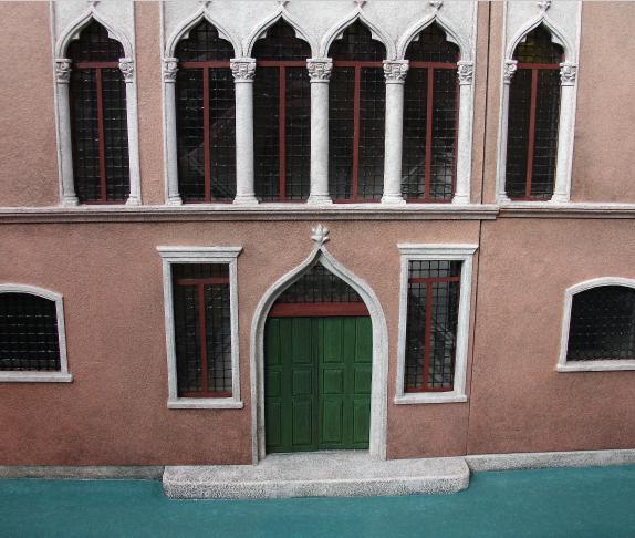 miniature Venetian front door